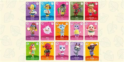 animal crossing nfc amiibo cards|animal crossing amiibos list.